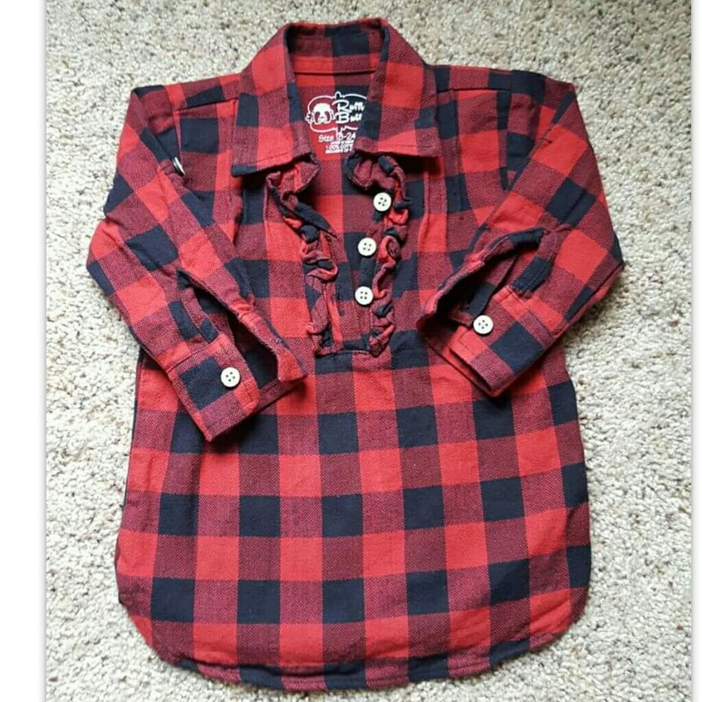 Ruffle butts tunic