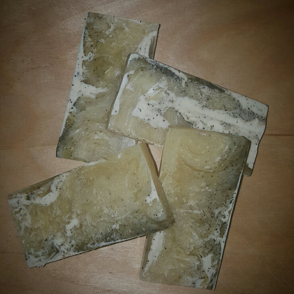 Coffee Scrub Soap, Naturally Scented