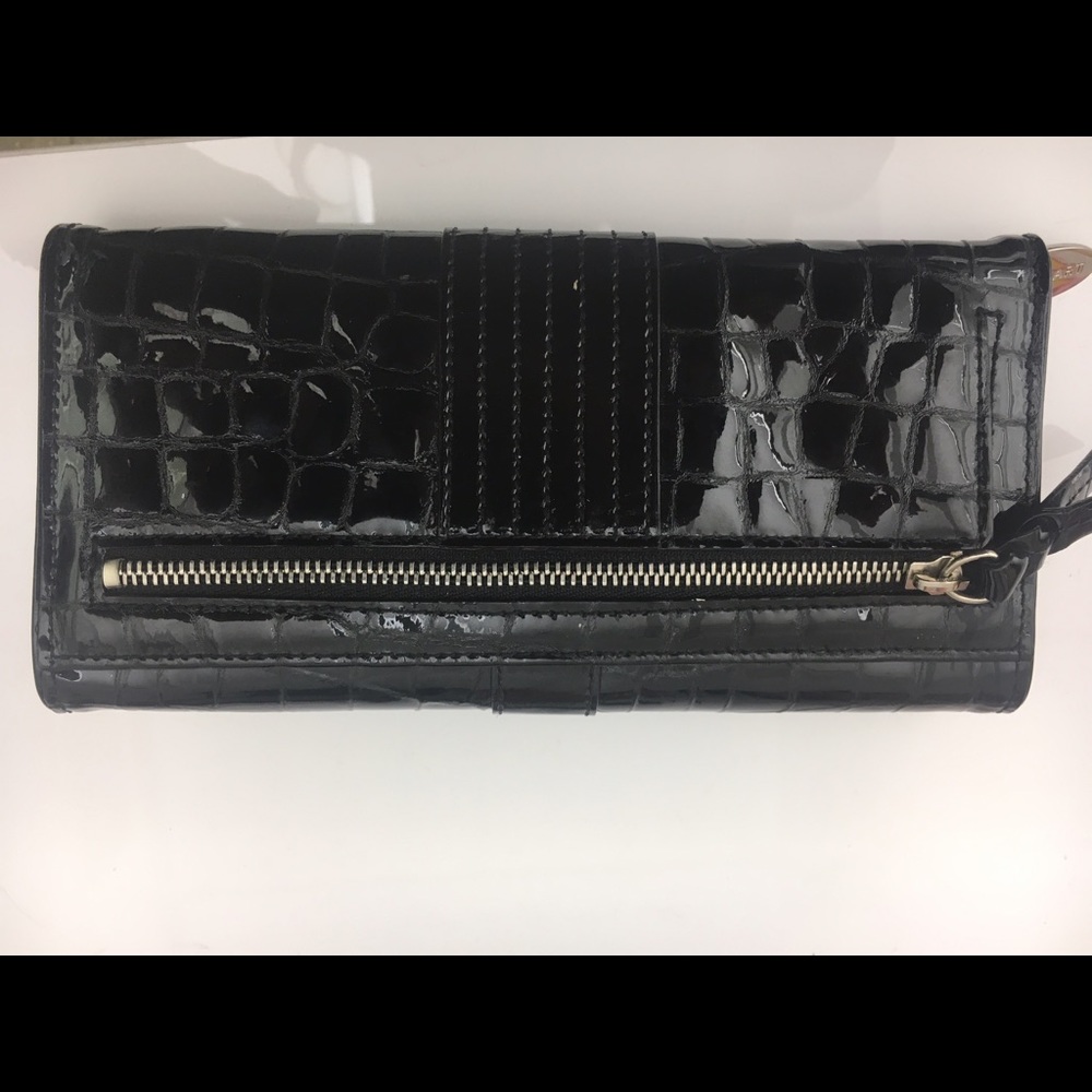 送料込◆JILLSTUART◆Black logo color cowhide card wallet Designer fashion, Seoul-fully created | W Concept