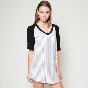 Baseball T-Shirt Dress