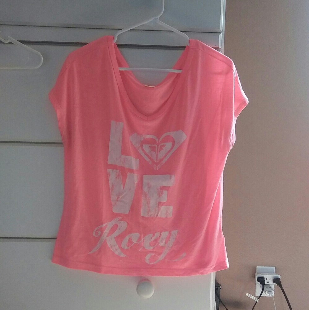 Pink Roxy shirt