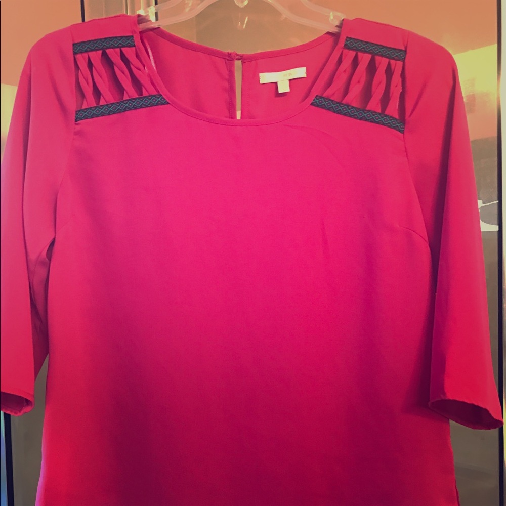 Skies are Blue stitch fix top EUC