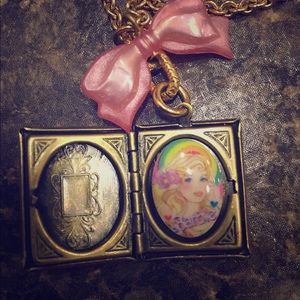 Tarina tarantino Barbie locket necklace