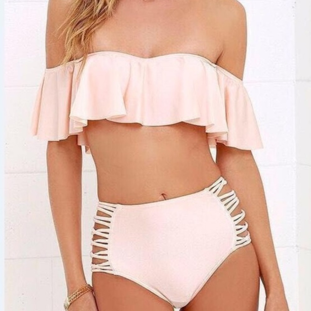 Pink swim suit