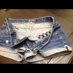 "PINK" jeans shorts from Victoria's Secret