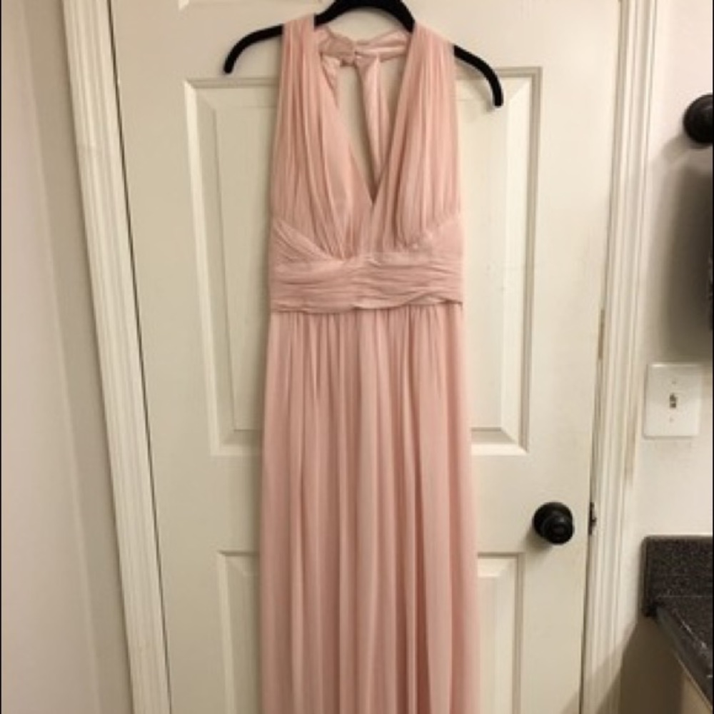Blush Bridesmaid Dress