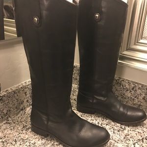 Frye Melissa Black Leather Boots Size 6 Frye Melissa Black Leather Boots Size 6