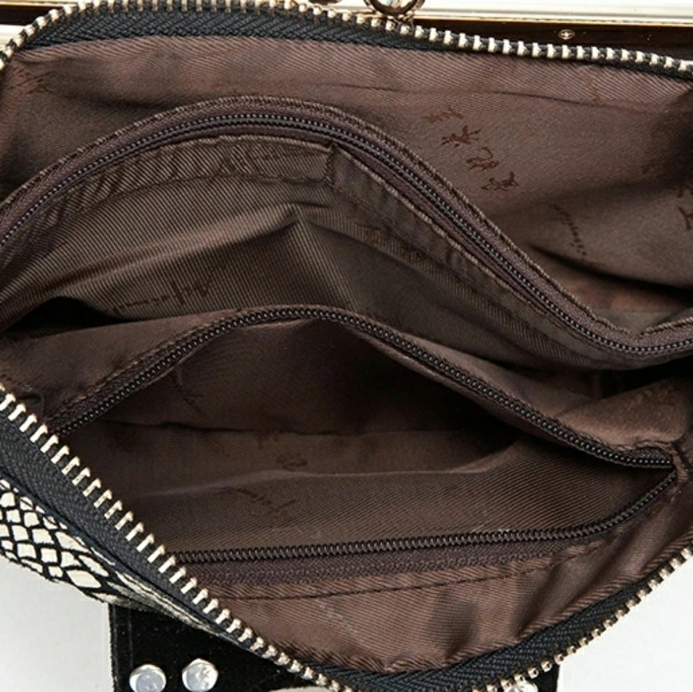 ♥HP💙 ABSOLUTELY FABULOUS QUALITY LEATHER BAG - Picture 6 of 8