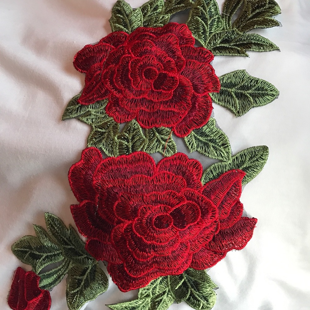Rose Embroidered Top  - Picture 4 of 5