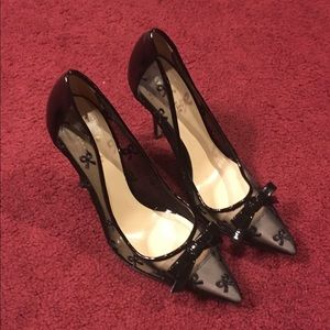Kate Spade black heels size 8