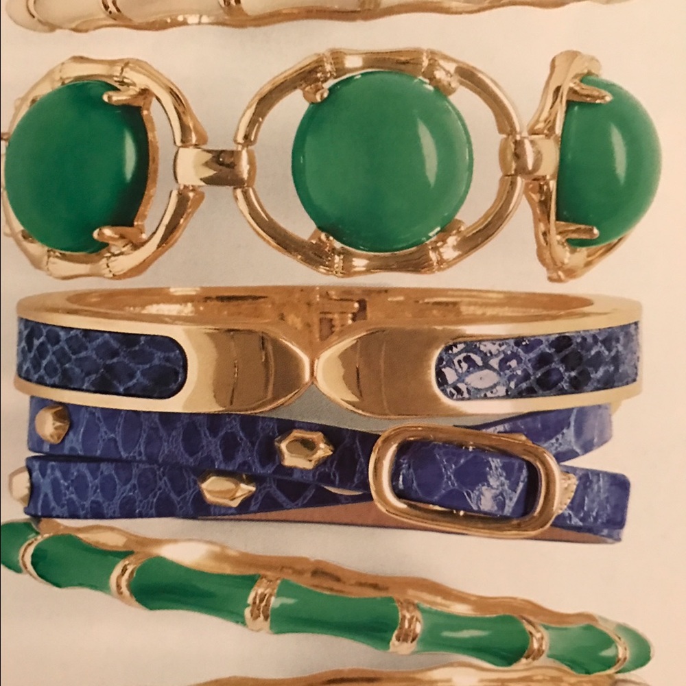 Stella & Dot Blue Emerson Bangle