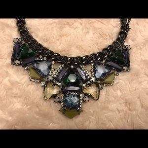 BCBG MAXAZRIA Jeweled Bib Necklace