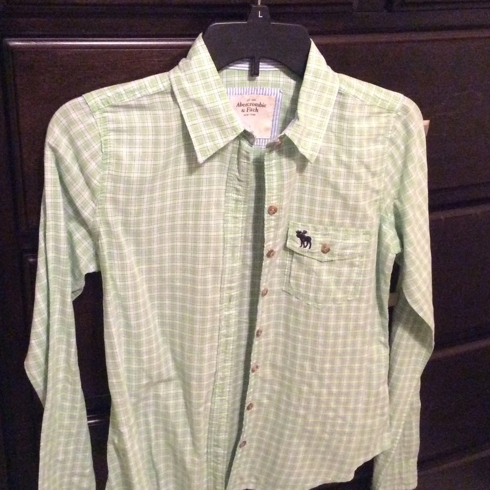 Abercrombie and Fitch button up shirt long sleeve