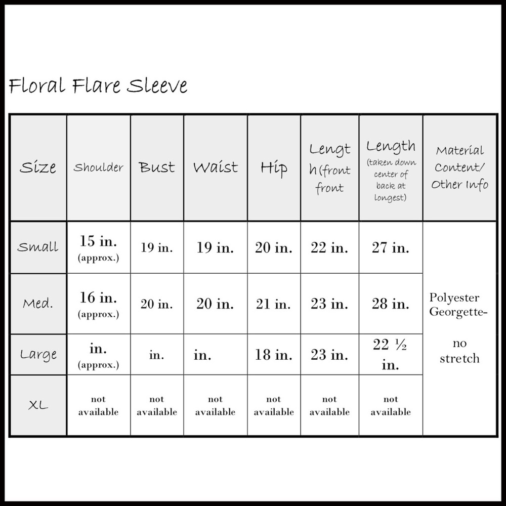 Blooming Bell Sleeves Top - Picture 5 of 5