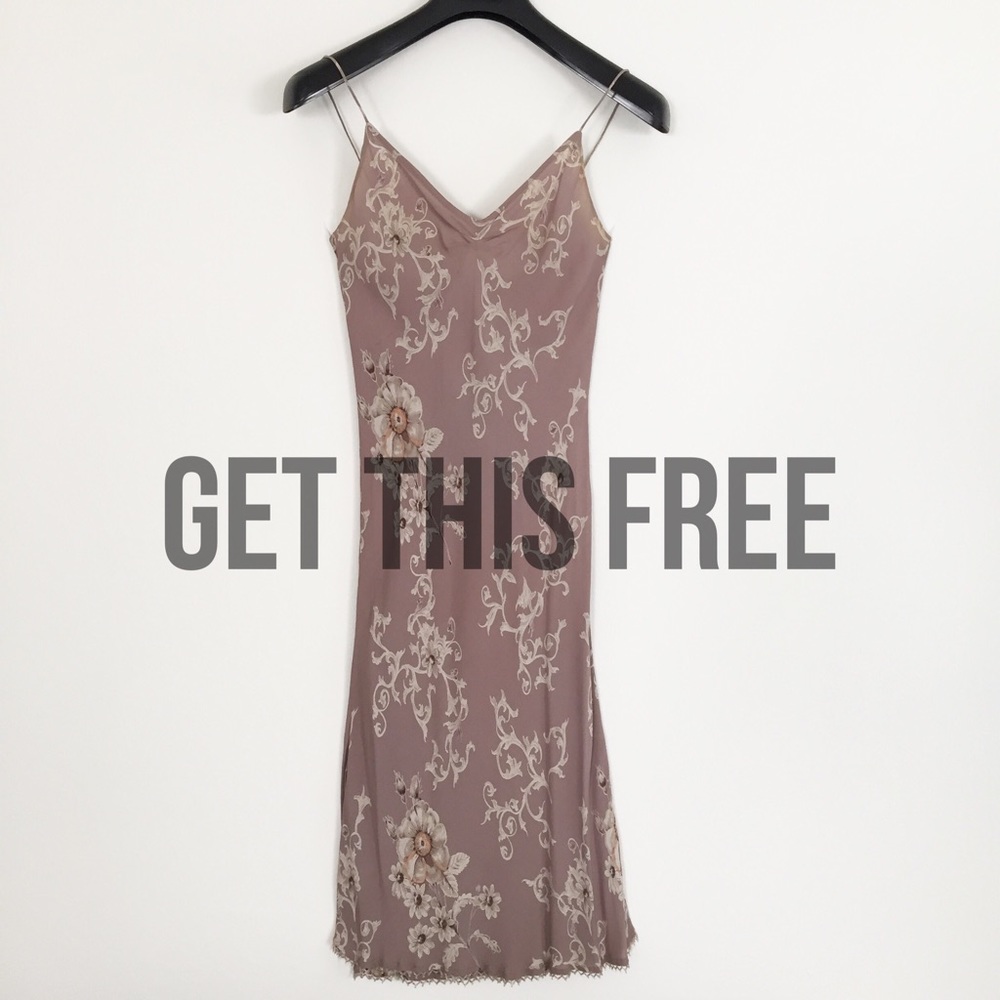 FREE DRESS with Purchase of Red Floral Midi - Picture 8 of 8
