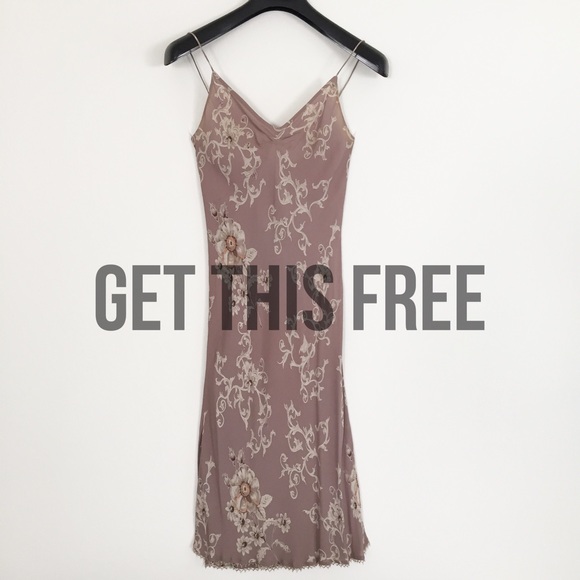 FREE DRESS with Purchase of Red Floral Midi - Picture 8 of 8