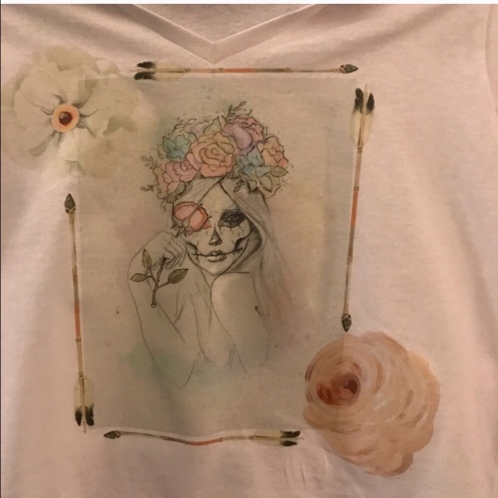 🛑 donate soon!!! Boho sugar skull woman