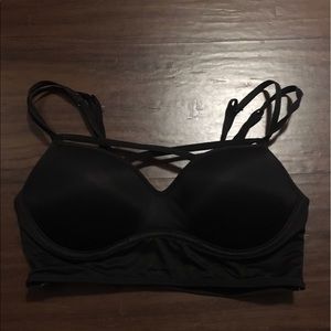 Black Crossy Bra