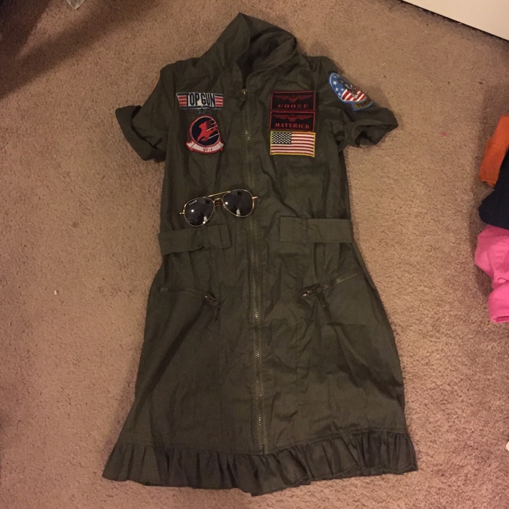 Women's Top Gun Costume