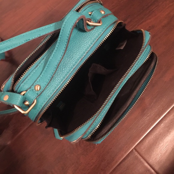 Small teal satchel - Picture 2 of 2