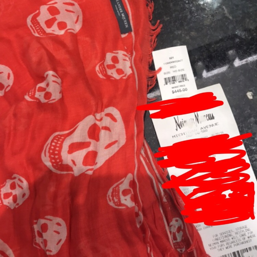 Alexander Mcqueen scarf