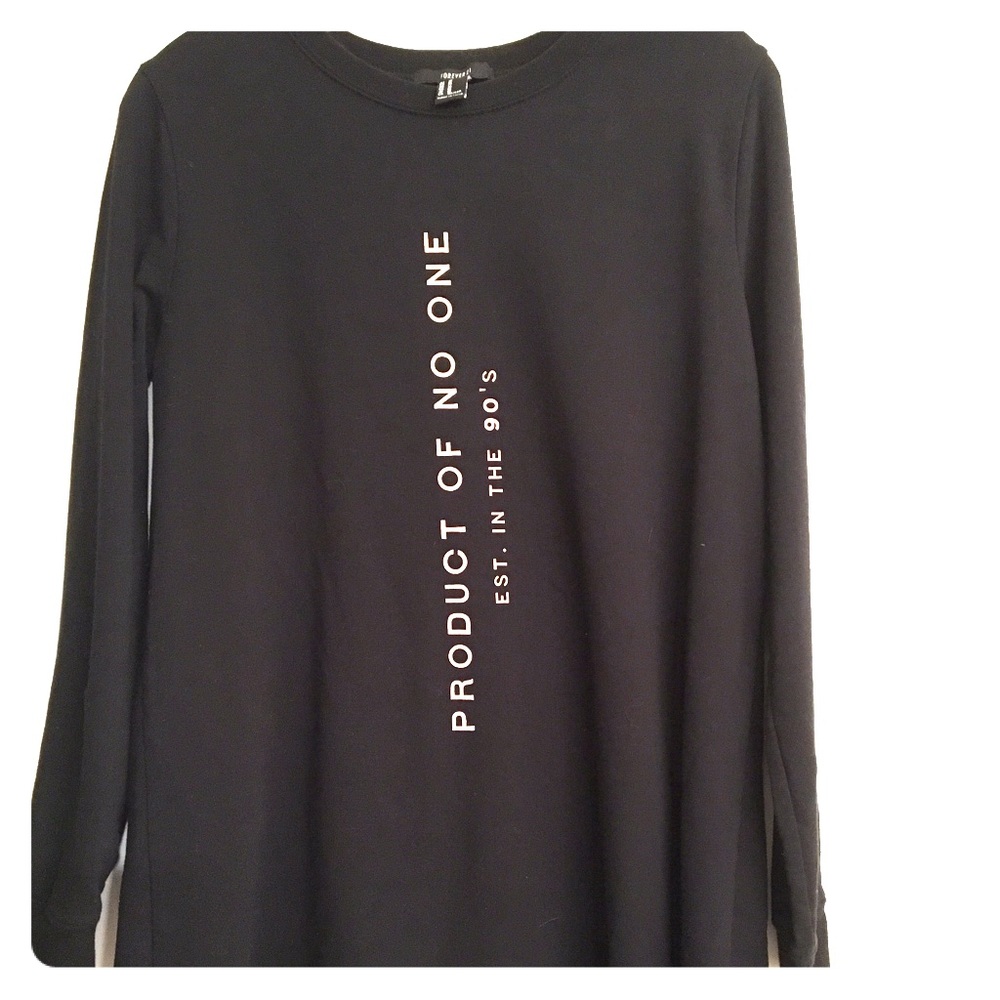 Long sleeve shirt/dress