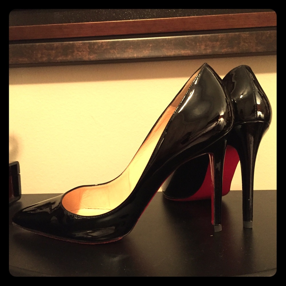 Christian Louboutin Pigalle 100 Patent black