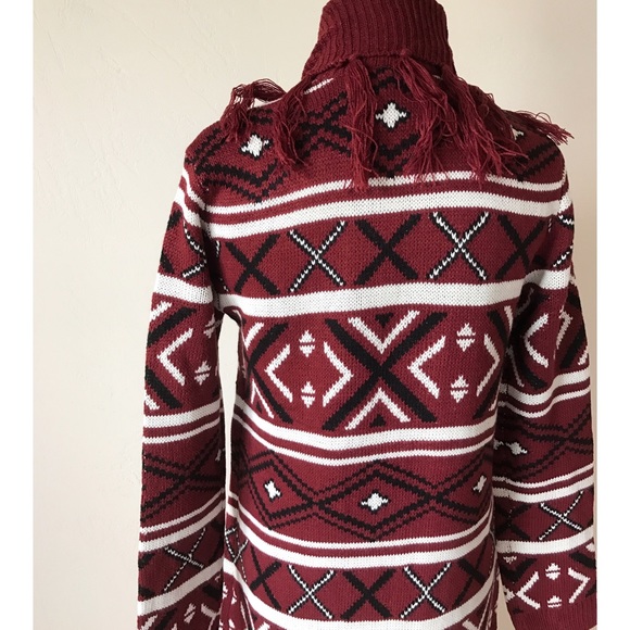 NWT BB Dakota Jack Fringe Maxi Cardigan - Picture 3 of 5