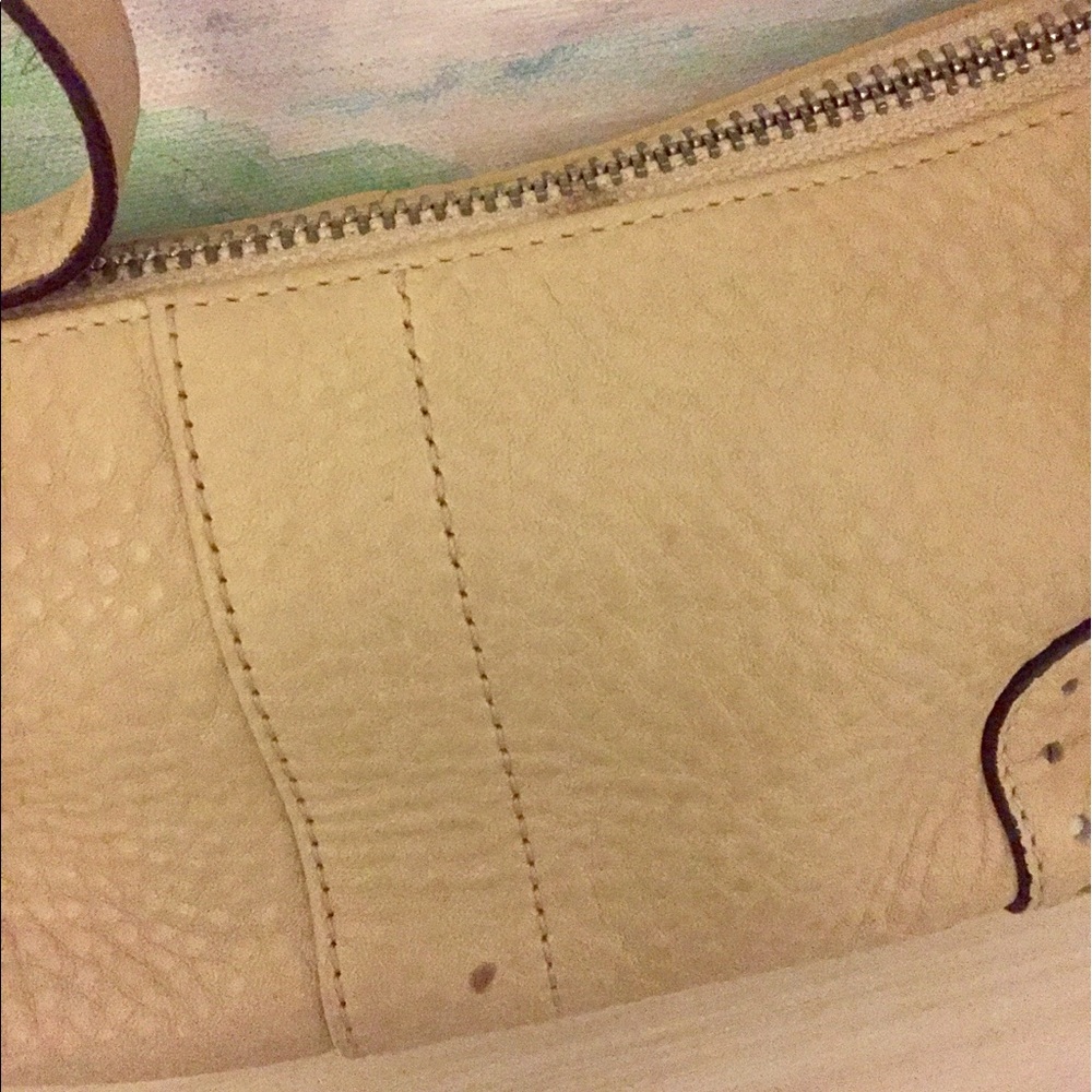 Coach Tan Soft Pebble Handbag - Small - Picture 3 of 4