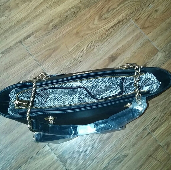 ⚡SALE⚡Steven by Steve Madden Black Tote Bag Purse - Picture 7 of 7