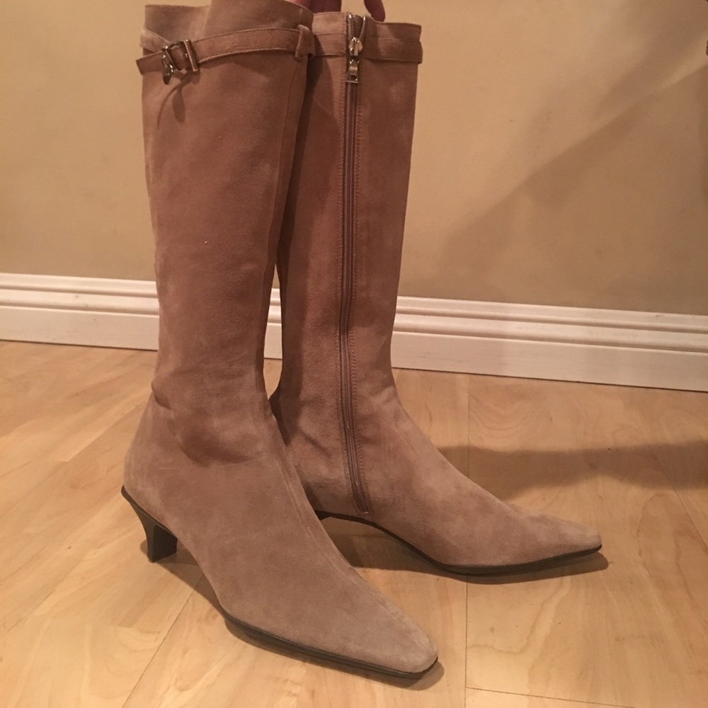 PRADA SUEDE BOOTS