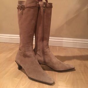 PRADA SUEDE BOOTS