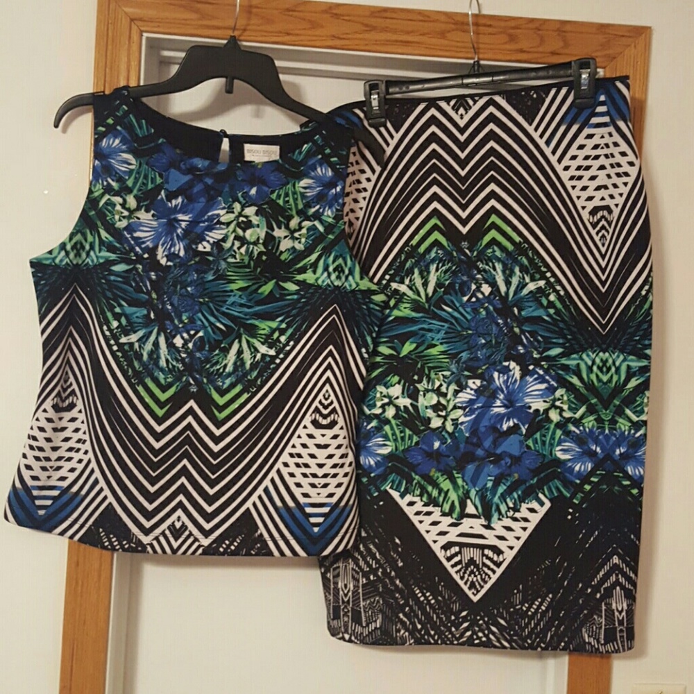 Matching Top & Pencil Skirt