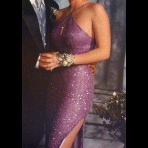 SCALA Purple Prom Formal Dress Small