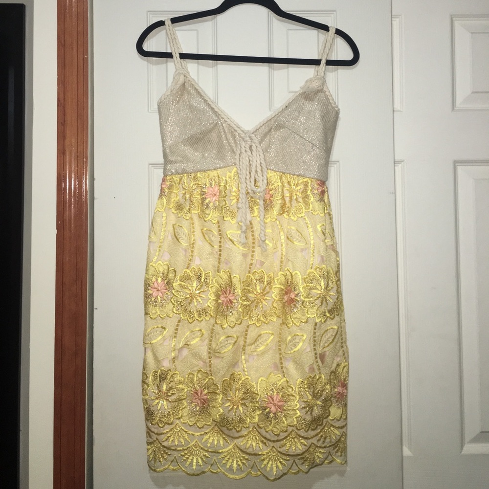 Tracy Feith Dress 100% silk