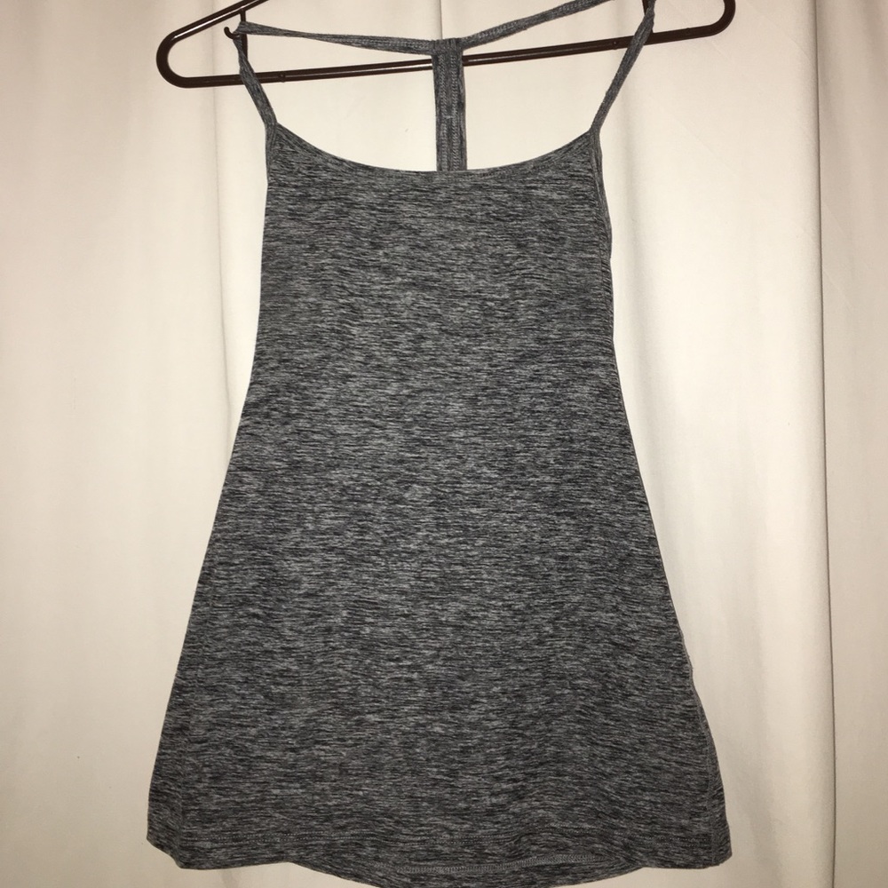 Beyond Yoga Grey Razorback Cami - Picture 3 of 3