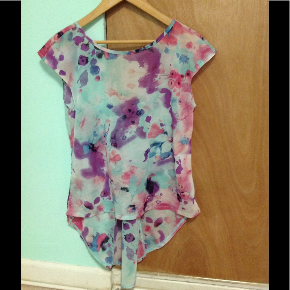 Women's floral blouse