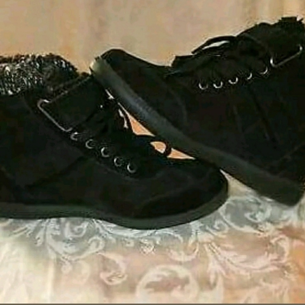 Call it Spring Black Heeled Boots