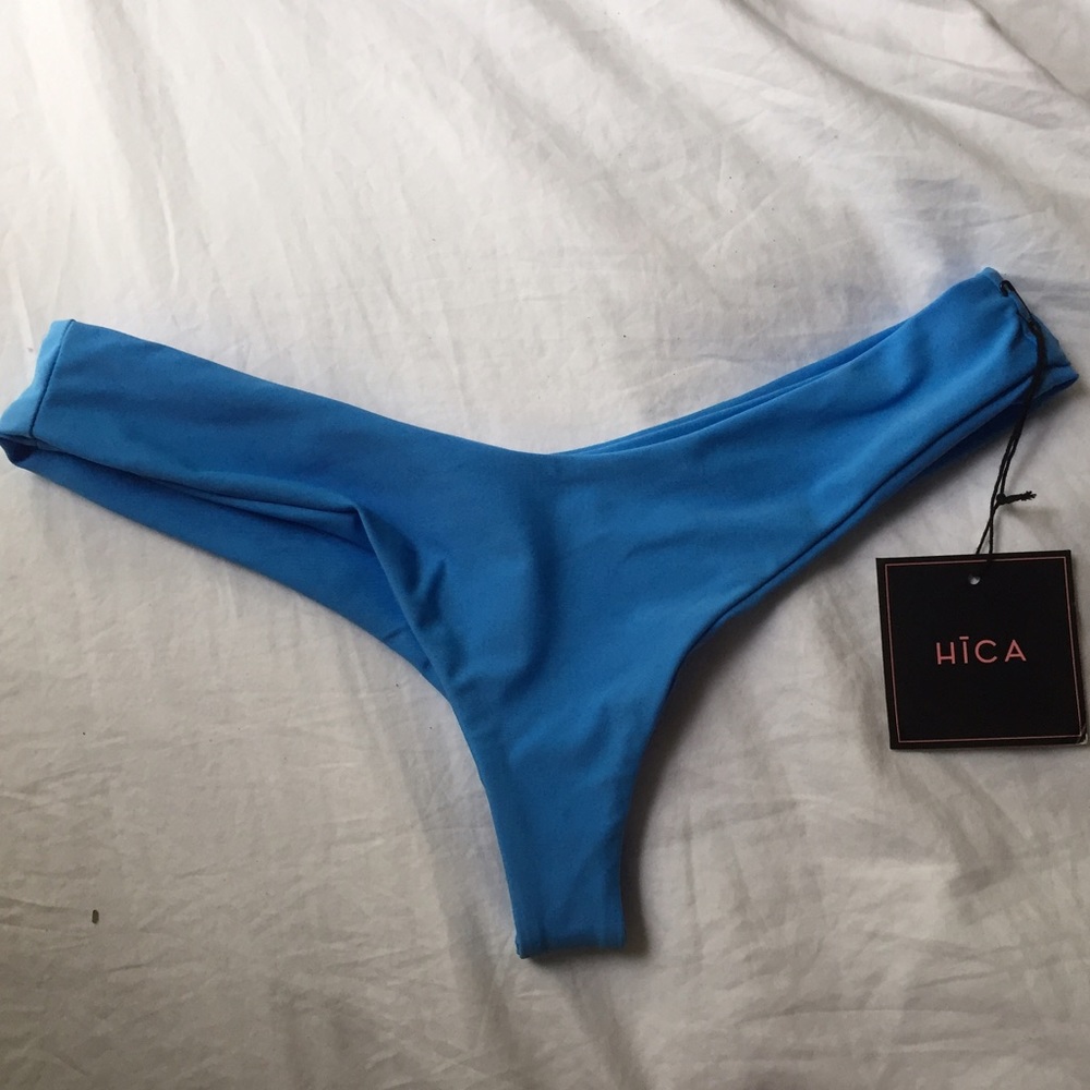 HICA Malibu Brazilian bottoms in Oceana blue