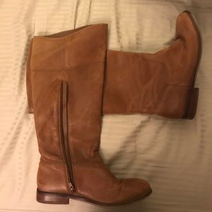Gently worn ShoeMint Tan Boots