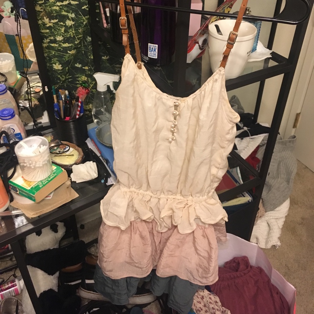 Vintage Ruffle Dress