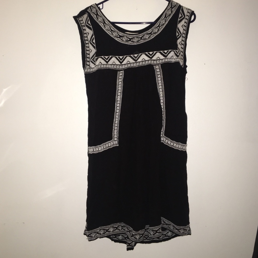 boho print dress