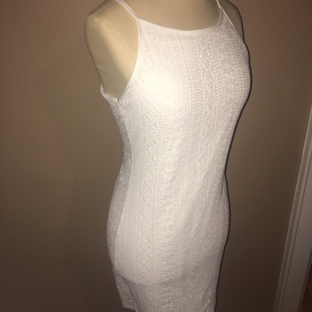 Lulu's White Lace Dress