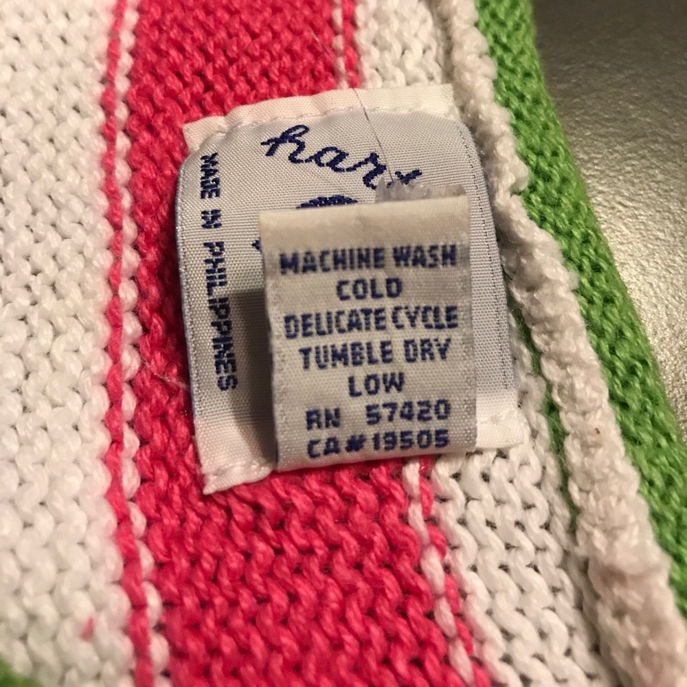 Heartstrings Pink & White Girls' Vest - Picture 8 of 8