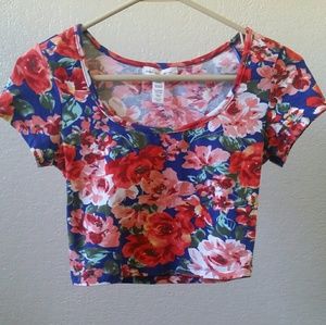 Floral Crop Top