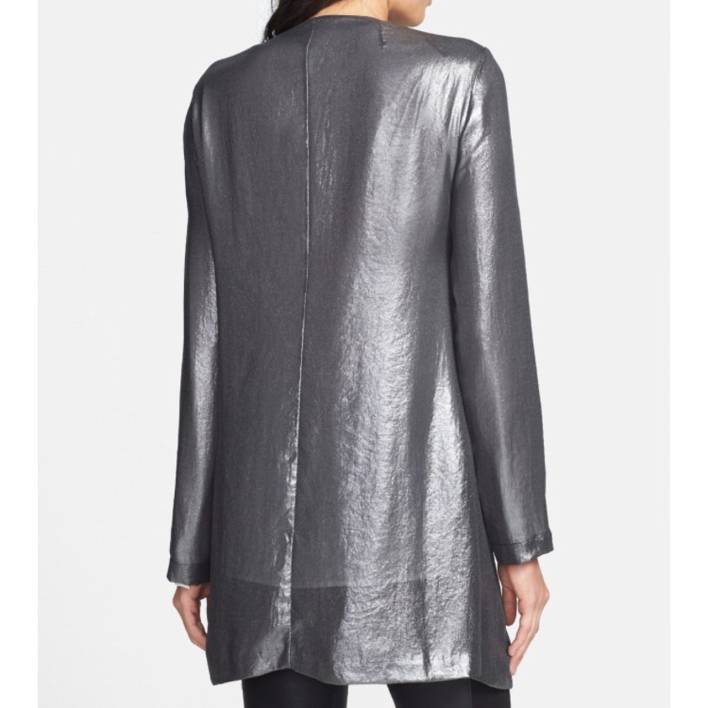 ASTR Open Front Metallic Jacket - Picture 2 of 6