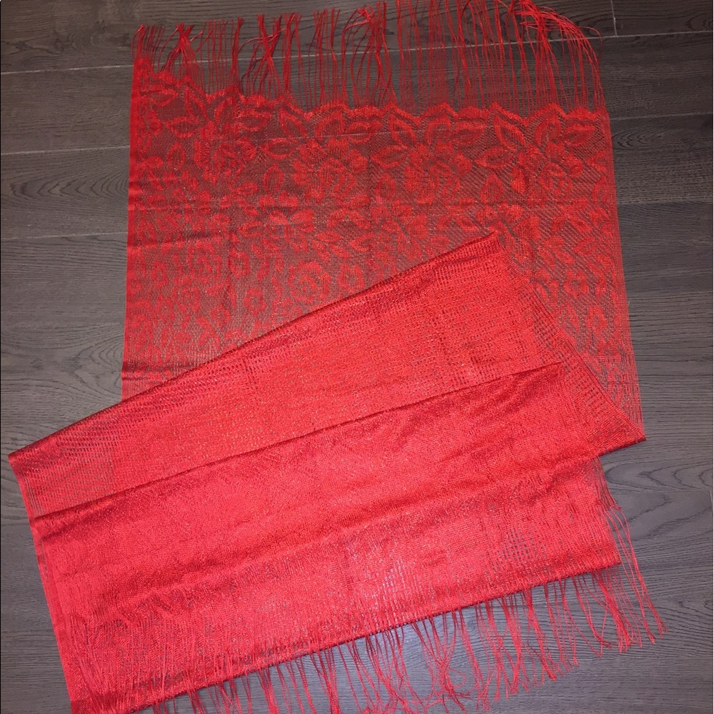 Spanish Red Mantilla