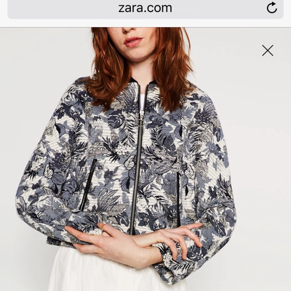 ZARA bomber jacket