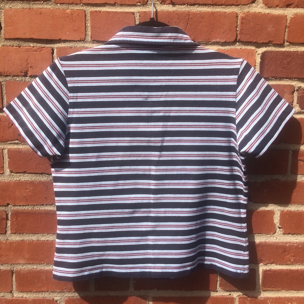 Vintage Polo Ralph Lauren Stretchy Striped Shirt - Picture 4 of 8