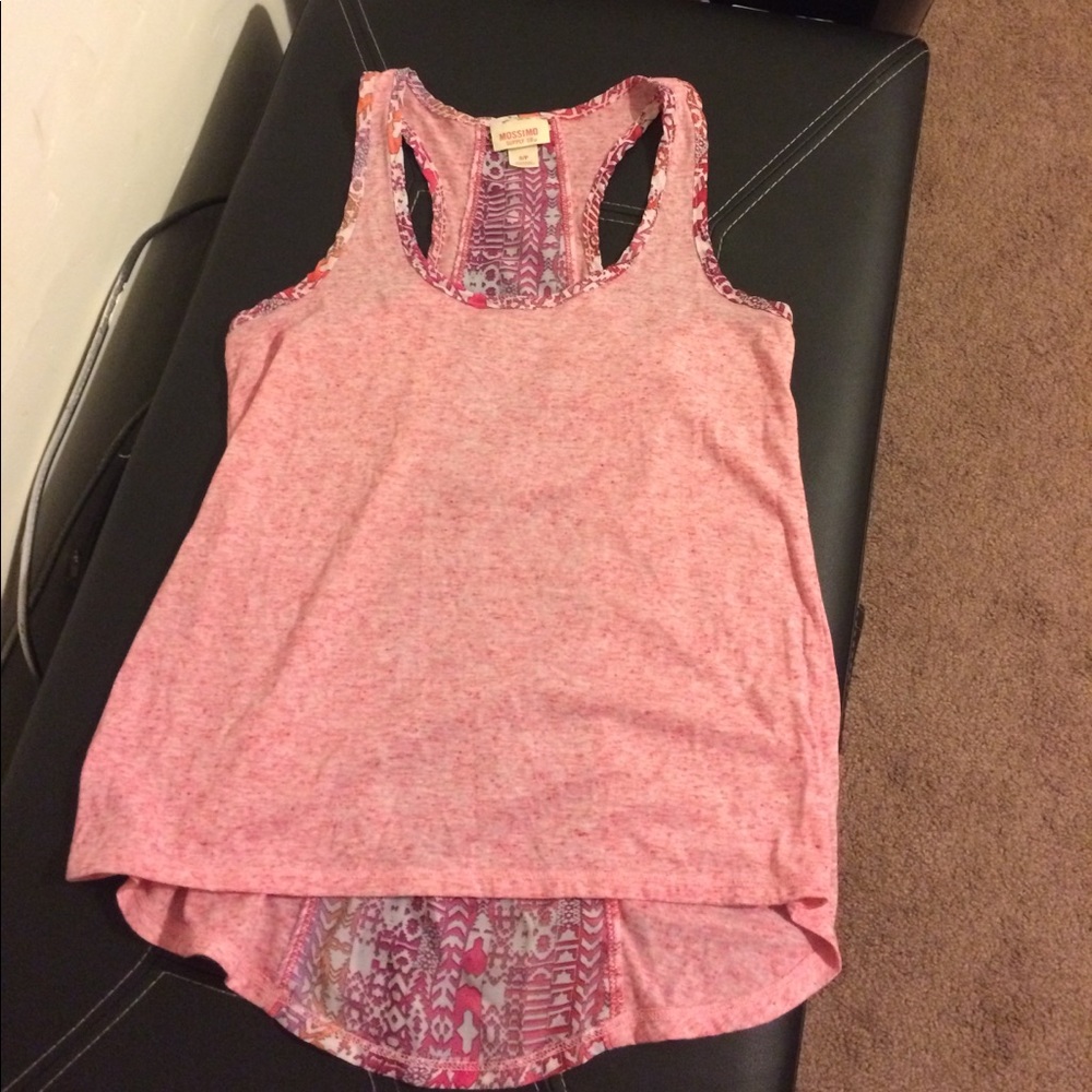 Light pink racerback mossimo tank top!